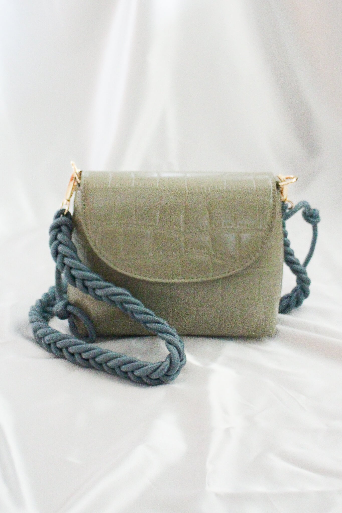 Aimee Crossbody Bag in Matcha