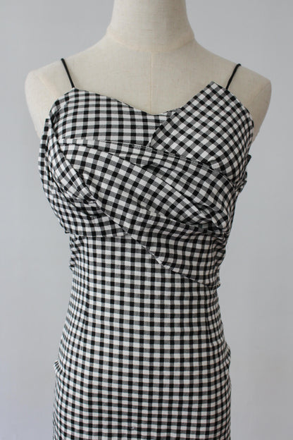 Liana Gingham Mini Dress