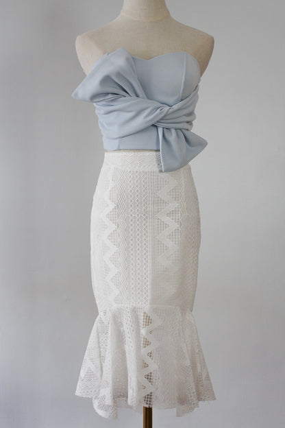 Litzy Laced Fishtail Skirt