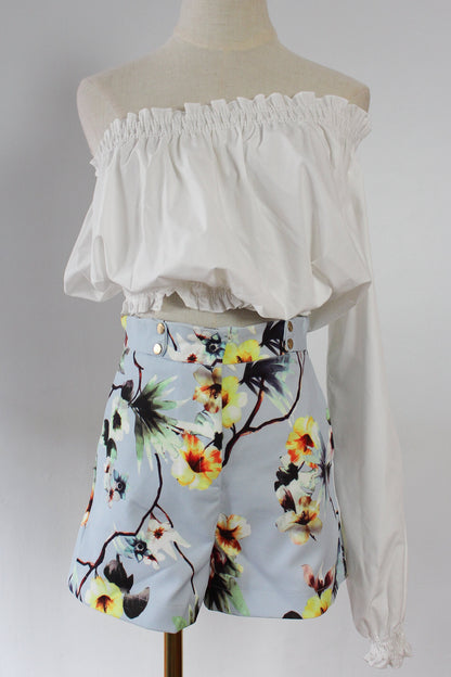 Yazmin Floral Printed Shorts